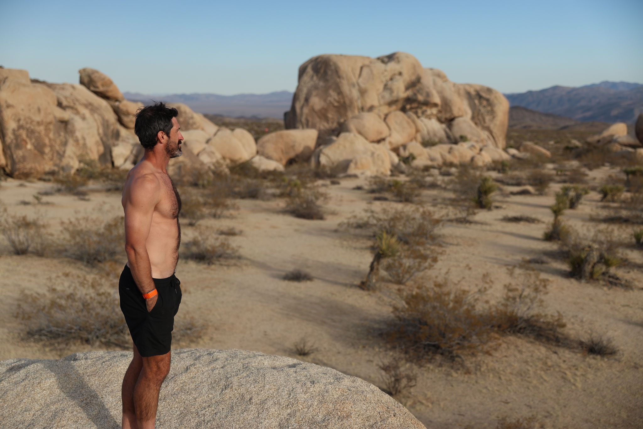 Lachlan Stuart portrait at Joshua Tree California