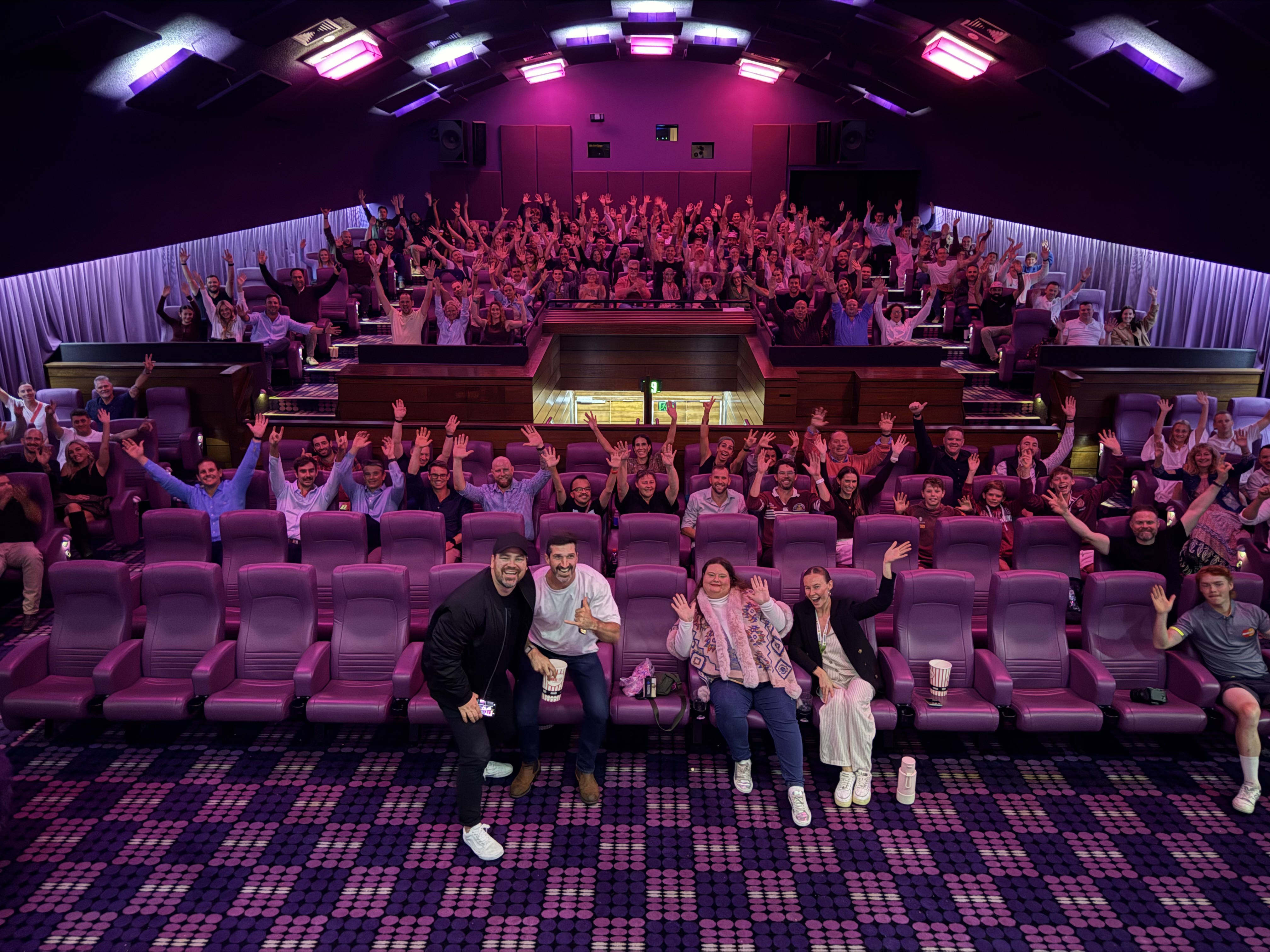 Lachlan Stuart at the sold-out Brisbane premiere of his States of Mind documentary