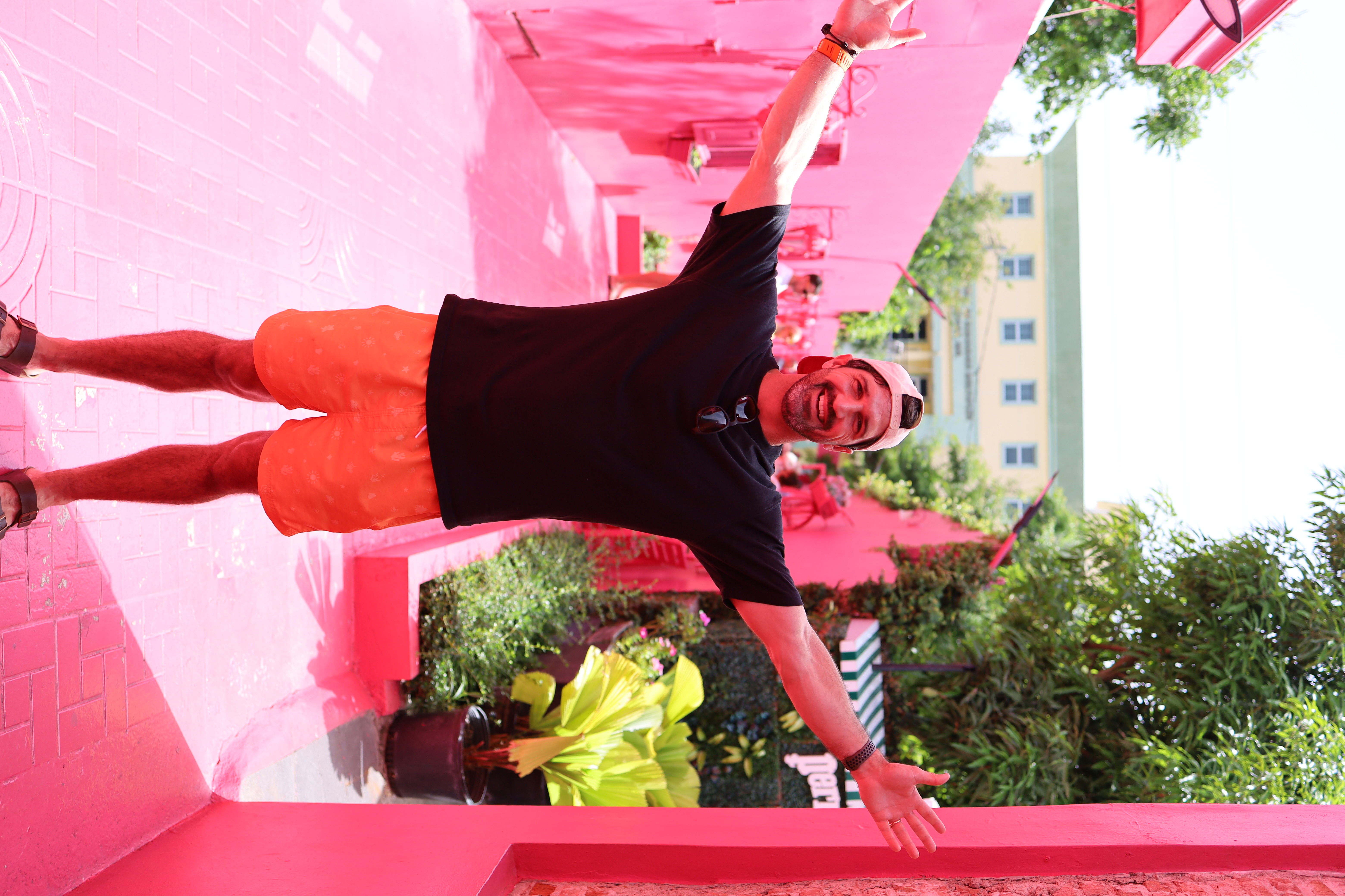 Lachlan Stuart smiling after completing a marathon in Brattleboro