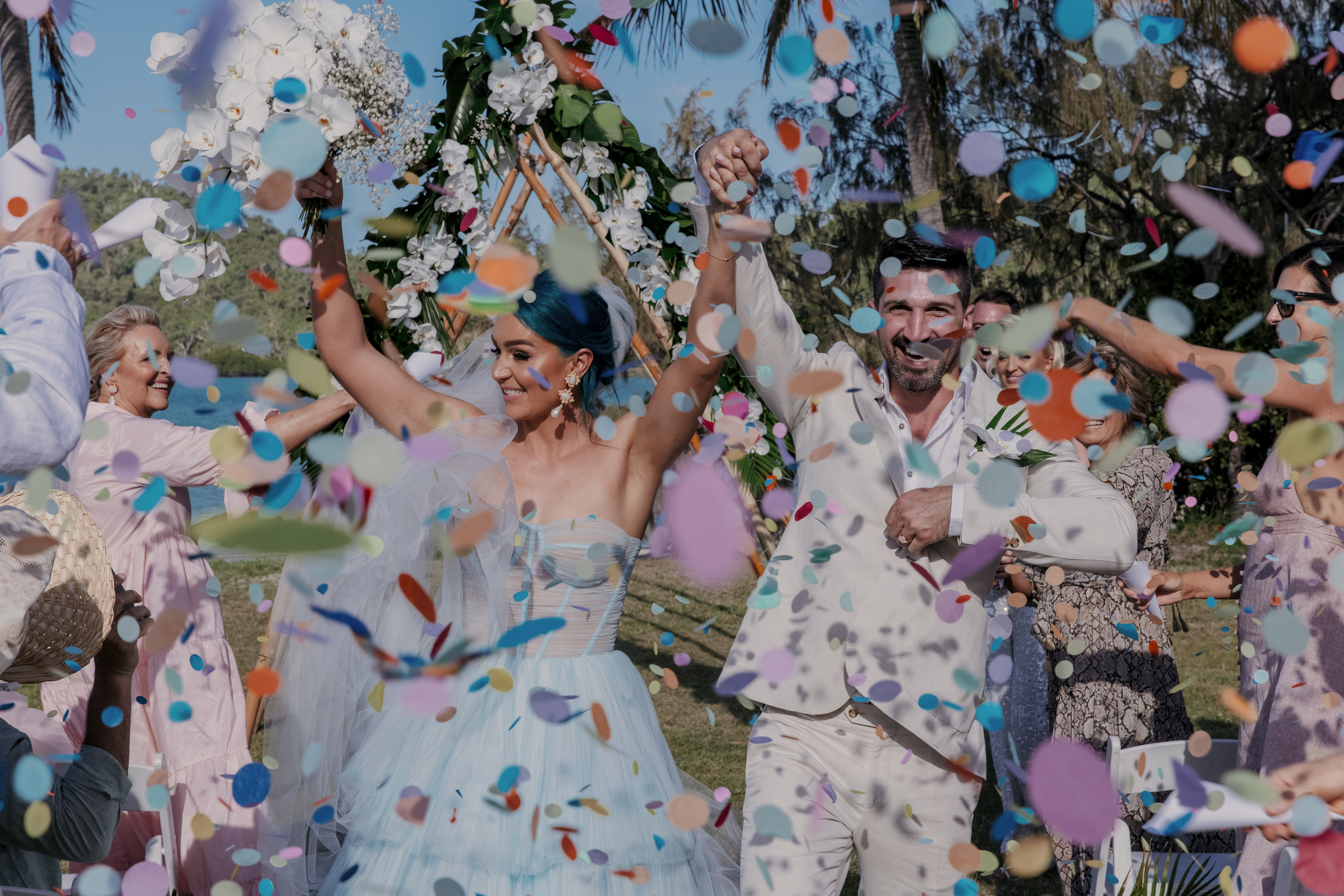 Lachlan Stuart marrying Amy Sheppard